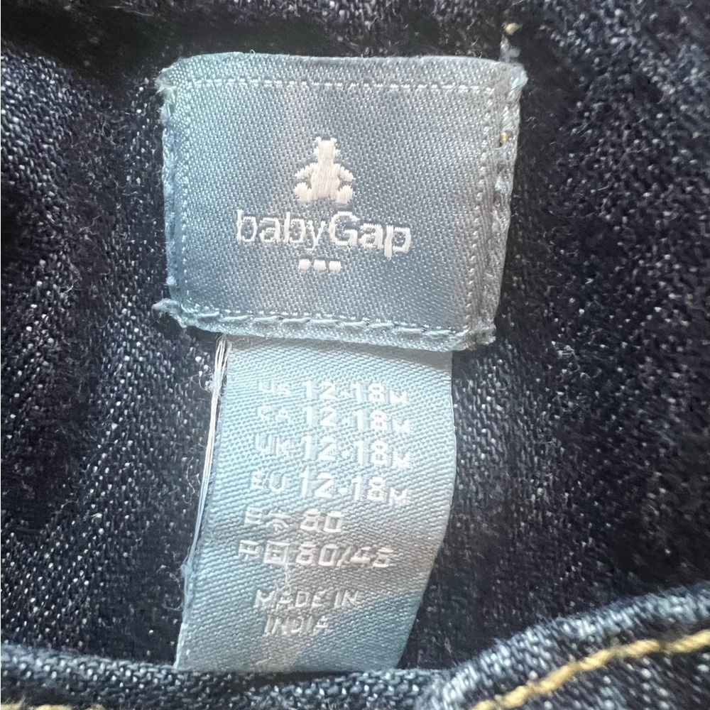 Bundle of Girls Overall Dresses BabyGap Dark Blue Denim